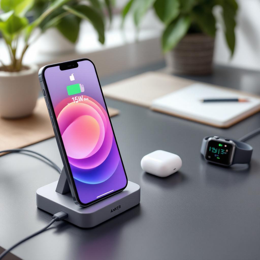 Беспроводные зарядки 25W для iPhone