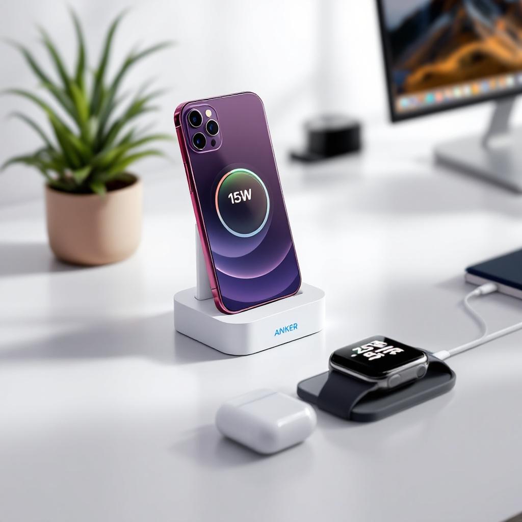 Беспроводные зарядки 25W для iPhone