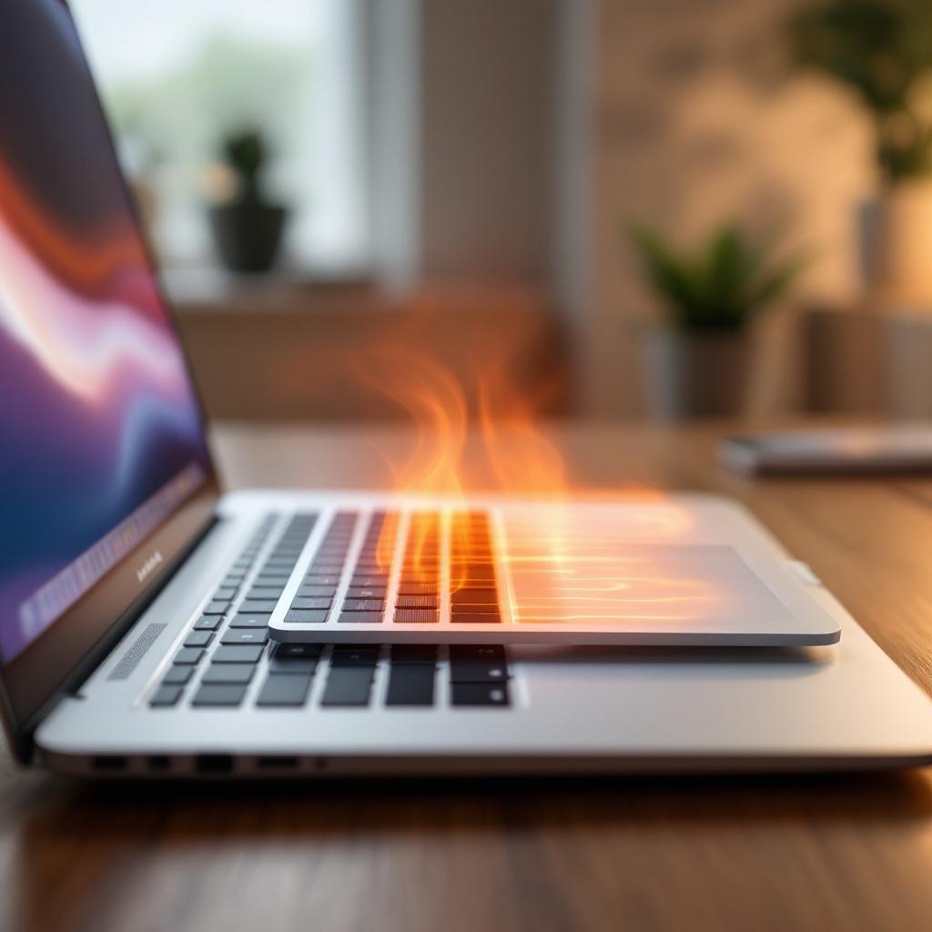 MacBook Air M4 греется