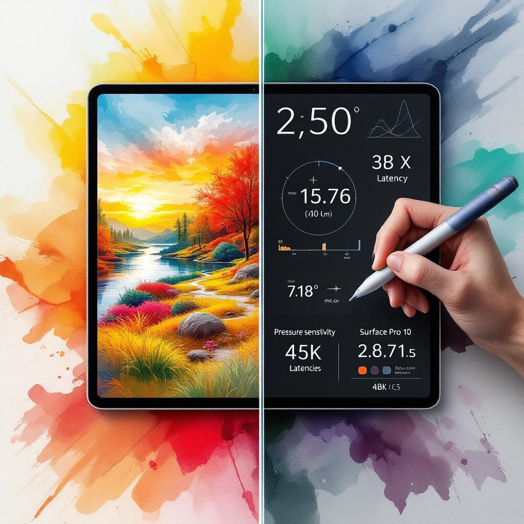 Pad Pro 2025 vs Surface Pro 10