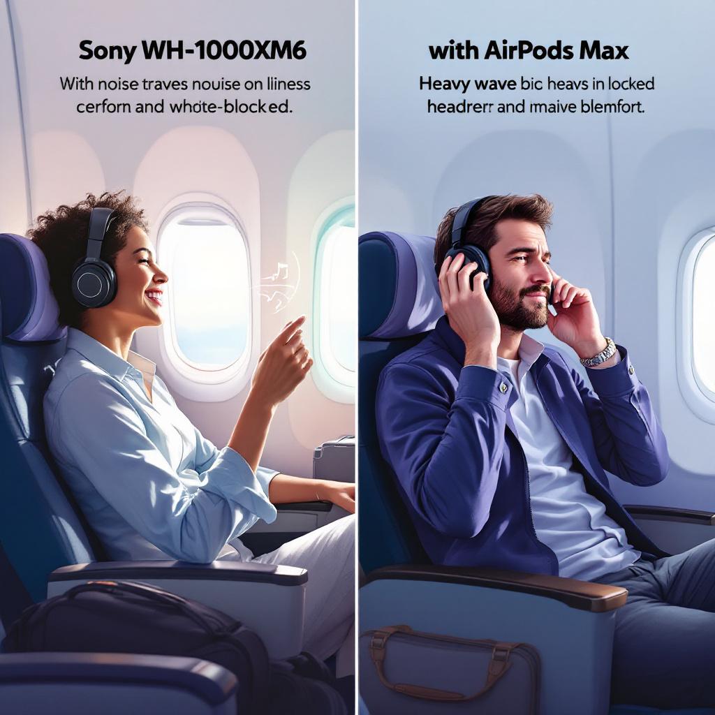 Sony WH-1000XM6 против AirPods Max
