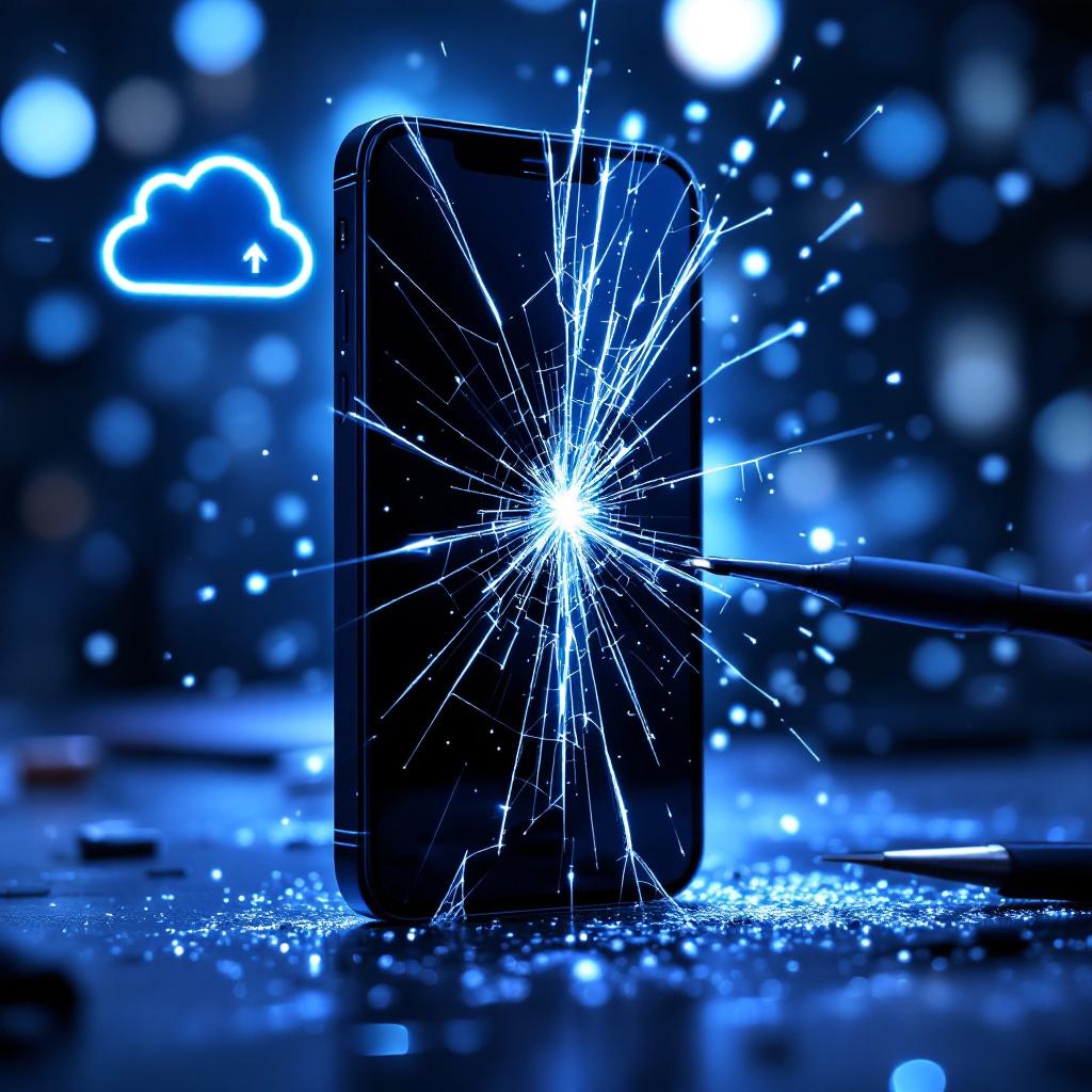 Восстановление данных с разбитого iPhone 17